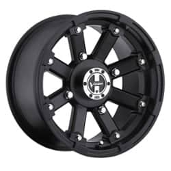 Vision 393 Lock Out ATV 12x7 5x114.3 3 ET 79.4 CB Matte Black