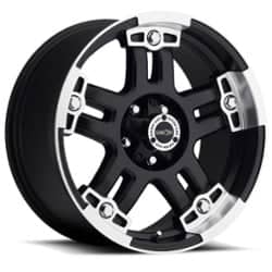 Vision 394 Warlord Matte Black Machined Face