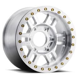 Vision 398 Manx BL 17x8.5 8x165.1 -15 ET 130.8 CB Cast Machined Face Machined Ring/Lip
