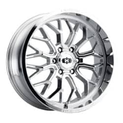 Vision 402 Riot 24x12 8x165.1 -51 ET 125.2 CB Chrome