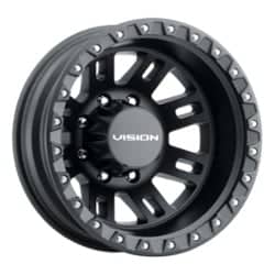 Vision 408 Manx 2 Rear 16x6 8x165.1 -137 ET 125.2 CB Satin Black
