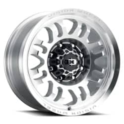 Vision 409 Inferno 17x8.5 6x139.7 0 ET 110 CB Milled Machine Face