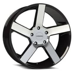 Vision 472 Switchback 24x9.5 6x135 30 ET 87.1 CB Gloss Black Machined Face