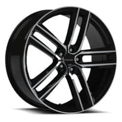 Vision 475 Clutch 18x8.5 5x114.3 12 ET 73.1 CB Gloss Black Machined Face