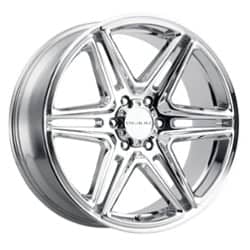 Vision 476 Wedge 24x9.5 6x135 30 ET 87.1 CB Chrome