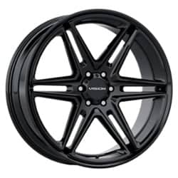 Vision 476 Wedge 20x9 6x139.7 30 ET 78.1 CB Gloss Black
