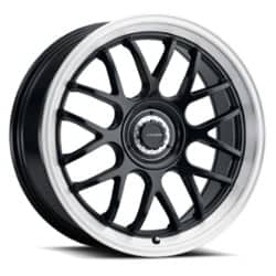Vision 478 Alpine 17x8 5x114.3/5x120 38 ET 73.1 CB Gloss Black Brushed Lip