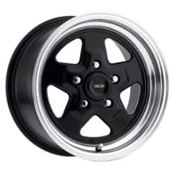 Vision Nitro 15x4 5x114.3 -19 ET 83.1 CB Gloss Black Machined Lip