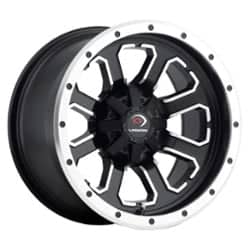 Vision 548 Commander ATV 12x7 4x156 3 ET 131.1 CB Matte Black Machined Face
