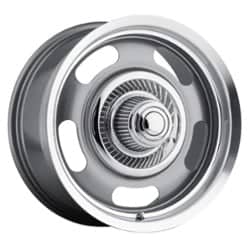 Vision 55 Aluminum Rally 20x8.5 5x114.3/5x120 32 ET 83 CB Gunmetal Machined Lip