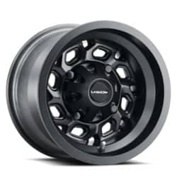 Vision 361 Spyder ATV 12x7 4x156 3 ET 131.1 CB Matte Black