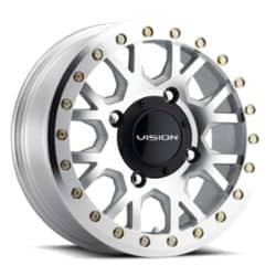 Vision GV8 Beadlock Invader ATV 15x6 4x156 38 ET 131.1 CB Machined Face Machined Ring/Lip