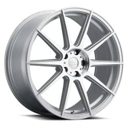 Voxx Lucca 18x8.5 5x114.3 35 ET 73.1 CB Silver w/Machined Face