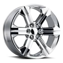 Voxx Replica Denali 3 22x9 6x139.7 24 ET 78.1 CB Chrome