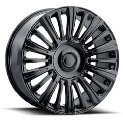 Voxx Replica ES4 22x9 6x135 28 ET 87.1 CB Gloss Black