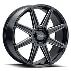 Voxx Rocca 18x8.5 6x120 35 ET 95.2 CB Gloss Black Milled