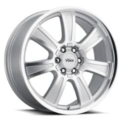 Voxx Turin Silver Mirror Machined Face and Lip