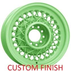 Wheel Vintiques 71 Rod Wire 15x6 5x114.3/5x120.65 -12 ET 74.9 CB Custom Powder Coat
