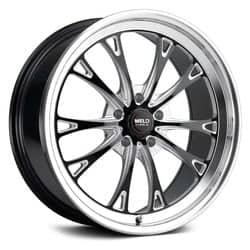 Weld Belmont Drag S157 17x5 5x114.3 -21 ET 78.1 CB Gloss Black Milled