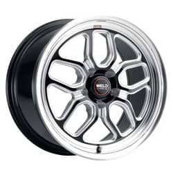 Weld Laguna Drag S152 17x10 5x114.3 49 ET 78.1 CB Gloss Black Milled
