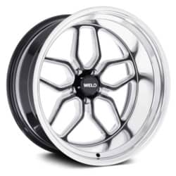 Weld Laguna S107 19x10 5x120.65 31 ET 78.1 CB Gloss Black Milled