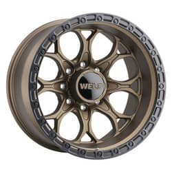 Weld Off-Road Ledge Eight W106 20x10 8x170 -18 ET 125.1 CB Satin Bronze