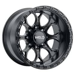 Weld Off-Road Ledge Eight W108 20x9 8x165.1 0 ET 125.1 CB Satin Black