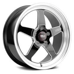 Weld Ventura S104 19x10 5x120.65 31 ET 78.1 CB Gloss Black Milled