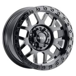 Weld Off-Road Cinch Beadlock W902 17x9 5x127/5x139.7 -12 ET 87.1 CB Gloss Black Milled / Black Ring