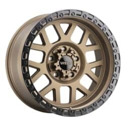Weld Off-Road Cinch W115 22x10 5x139.7/5x150 -18 ET 110.2 CB Satin Bronze / Satin Black