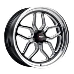 Weld Laguna S107 19x10.5 5x114.3 50 ET 72.56 CB Gloss Black Milled