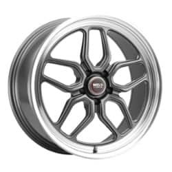 Weld Laguna S108 20x12 5x120 52 ET 72.56 CB Gloss Gunmetal Milled