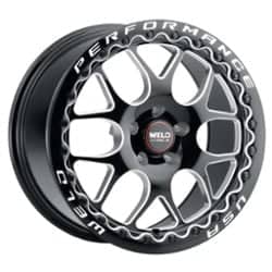 Weld Solana Beadlock S910 17x10 5x114.3 48 ET 78.1 CB Black Milled