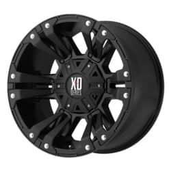 XD Series XD822 Monster II 17x9 5x139.7/5x150 -12 ET 108 CB Black/Black Accents