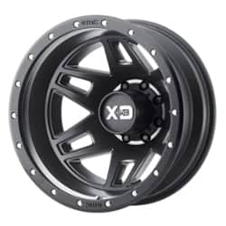 XD Series XD130 Machete Dually Rear 17x6.5 8x200 -140 ET 142 CB Satin Black With Reinforcing Ring