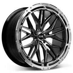 XXR 585 20x8.5 5x114.3 35 ET 73.1 CB Chromium Black/Machined Ring