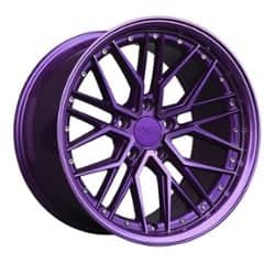 XXR 571 20x9 5x114.3 35 ET 73.1 CB Diamond Cut Purple