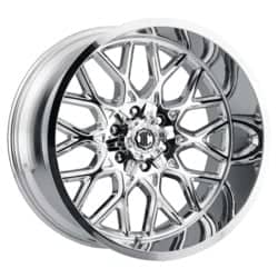 Xtreme NX-30 22x10 8x180 -25 ET 130.8 CB Chrome