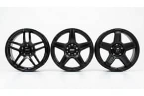 Gloss vs. Matte vs. Satin Black Wheels