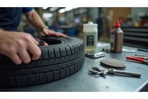 how to patch a tire