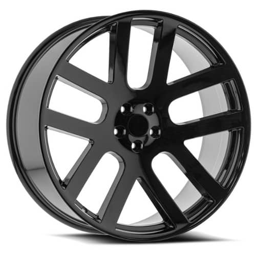O.E. Revolution 107 22x9 5x139.7 25 ET 77.8 CB Gloss Black (1072290555+25GB)