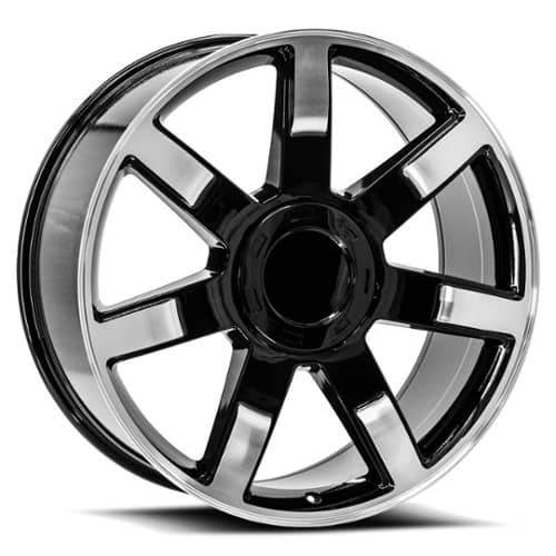 O.E. Revolution 122 Gloss Black Machined (1222410655+31BM)