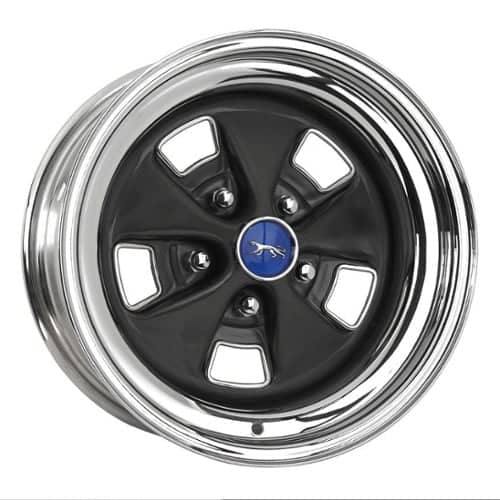 Wheel Vintiques 25 Merc Cougar '69-70 Chrome/Dark Argent Center (25-461204)