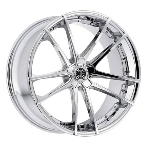 2Crave Number 34 20x8.5 Blank 5 Lug 35 ET 74.1 CB Chrome (N34-2085Z35JC)