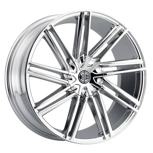 2Crave Number 39 18x8 Blank 5 Lug 35 ET 72.56 CB Chrome (N39-1880Z35FC)