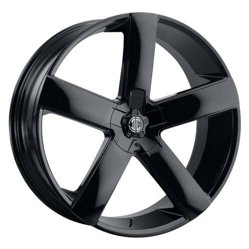 2Crave Number 65 24x10 Blank 5 Lug / Blank 6 Lug 15 ET 78.3 CB Gloss Black (N65-2410Z15MGB)