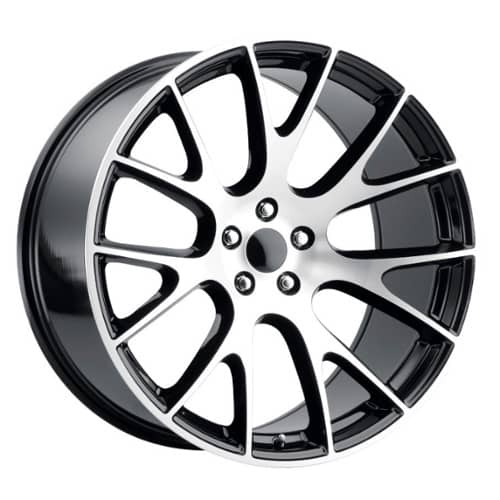 2Crave Replica RT-10 Gloss Black Machined (RT102095HH18EBM)
