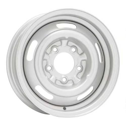 Wheel Vintiques 34 Series Camaro Rallye 14x6 5x120.65 12 ET 81 CB Silver (34-463404)
