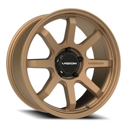 Vision 351 17x8.5 6x139.7 -10 ET 106.2 CB Matte Bronze (351-7883BZ-10)
