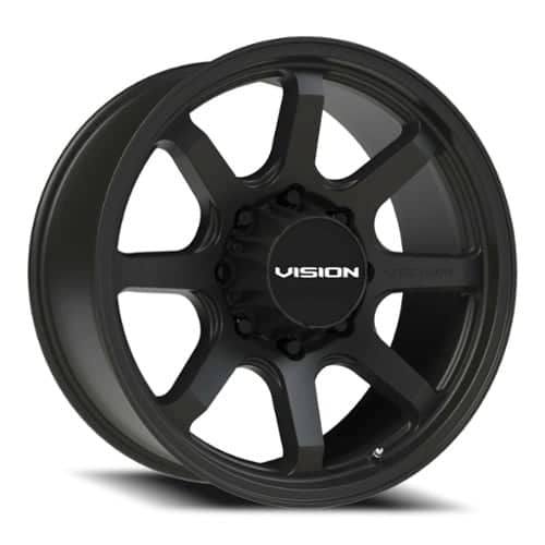Vision 351 15x10 5x114.3 0 ET 68.0 CB Satin Black (351-151545SB55)
